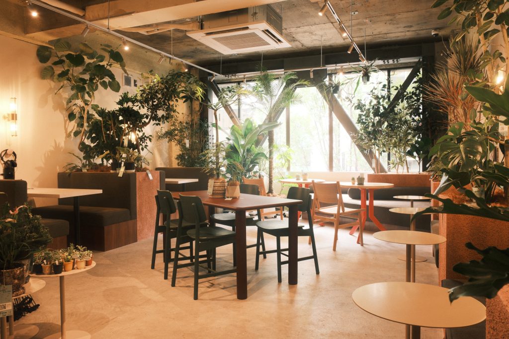渋谷カフェの施工画像2