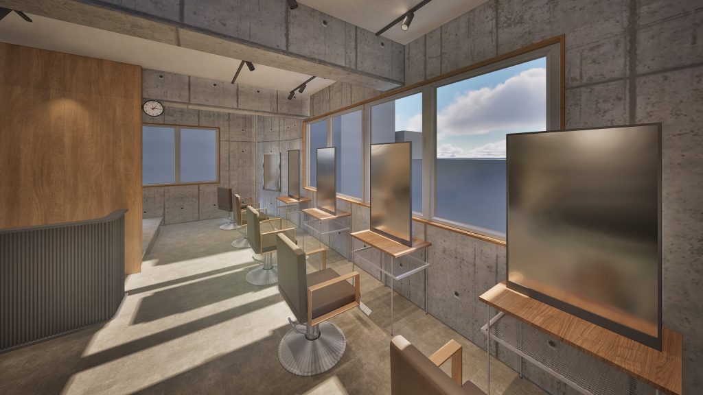 SEAR Hair Salonの施工画像3